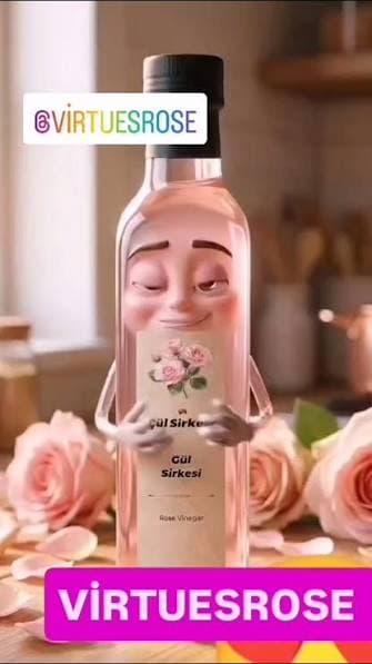Gül Sirkesi 500 ml